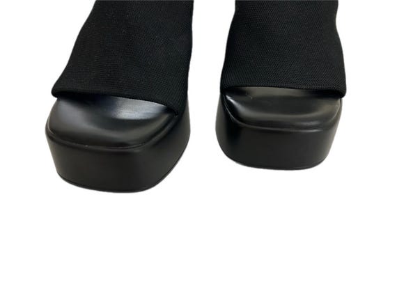 Y2K Size 9.5 Flatforms Slides : Chunky Clogs Slip… - image 5