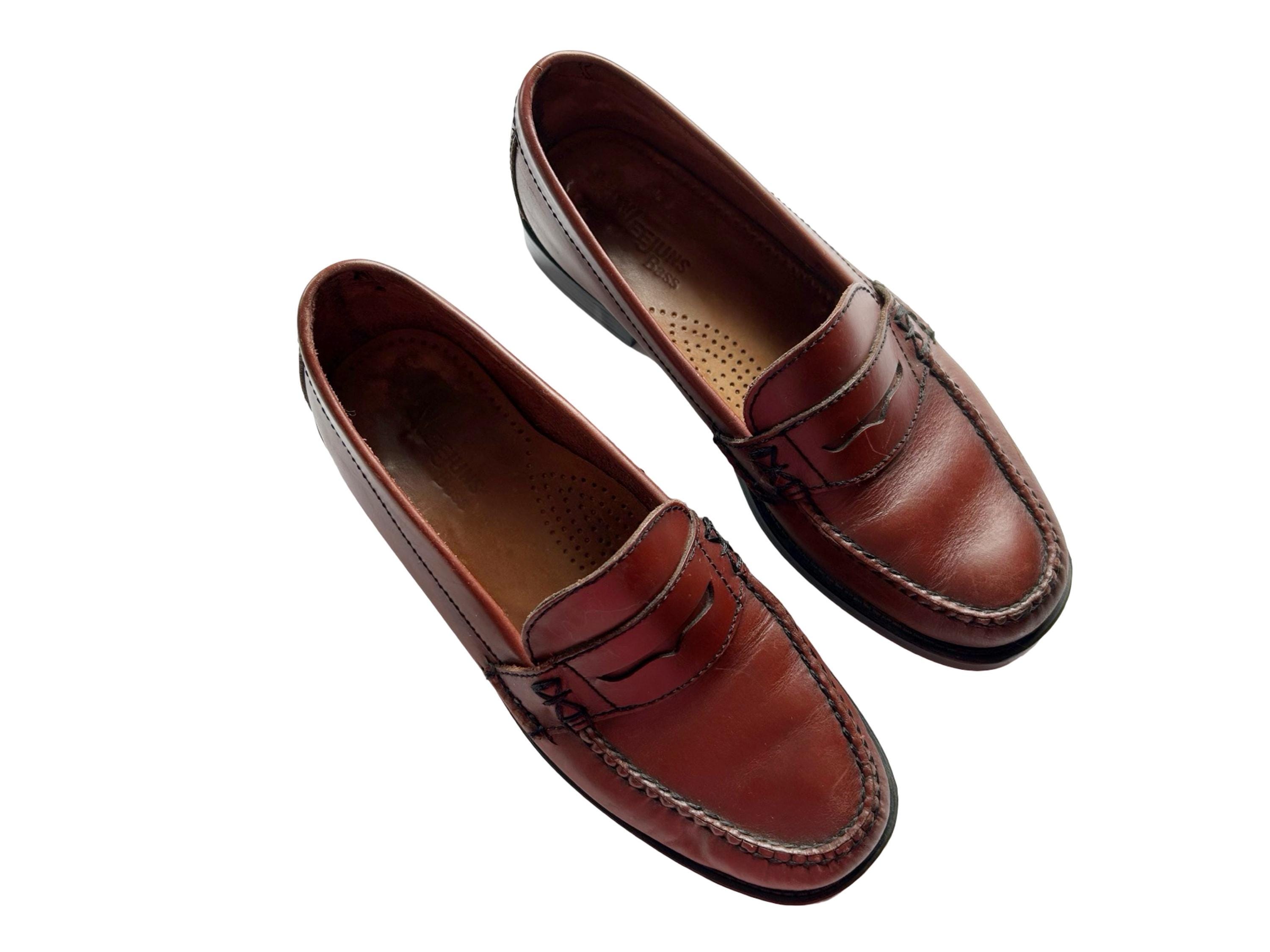 Leather Bass Shoes - Etsy display picture 1
