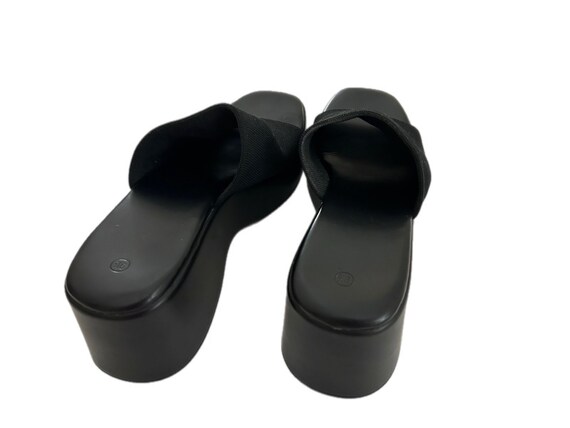 Y2K Size 9.5 Flatforms Slides : Chunky Clogs Slip… - image 4