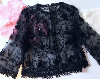 evening blouses and jackets