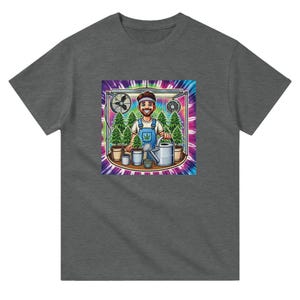 The Friendly Grower Happy Grower Heavyweight Unisex Crewneck T-shirt | Gildan®