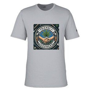 The Friendly Grower Handshake Men&#39;s Athletic Crewneck T-Shirt | Under Armour