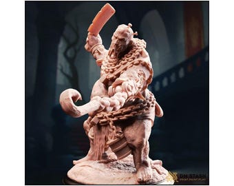 Flesh Golem - The Sown One - D&D PF2e - Paint Ready Mini