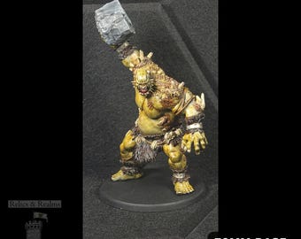 Thunderpeak Cyclops | DnD - PF2e | TTRPG - Hand Painted Resin - Painted and Play Ready