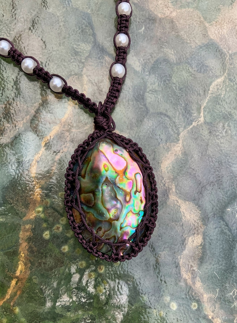 Abalone shell necklace moana discount