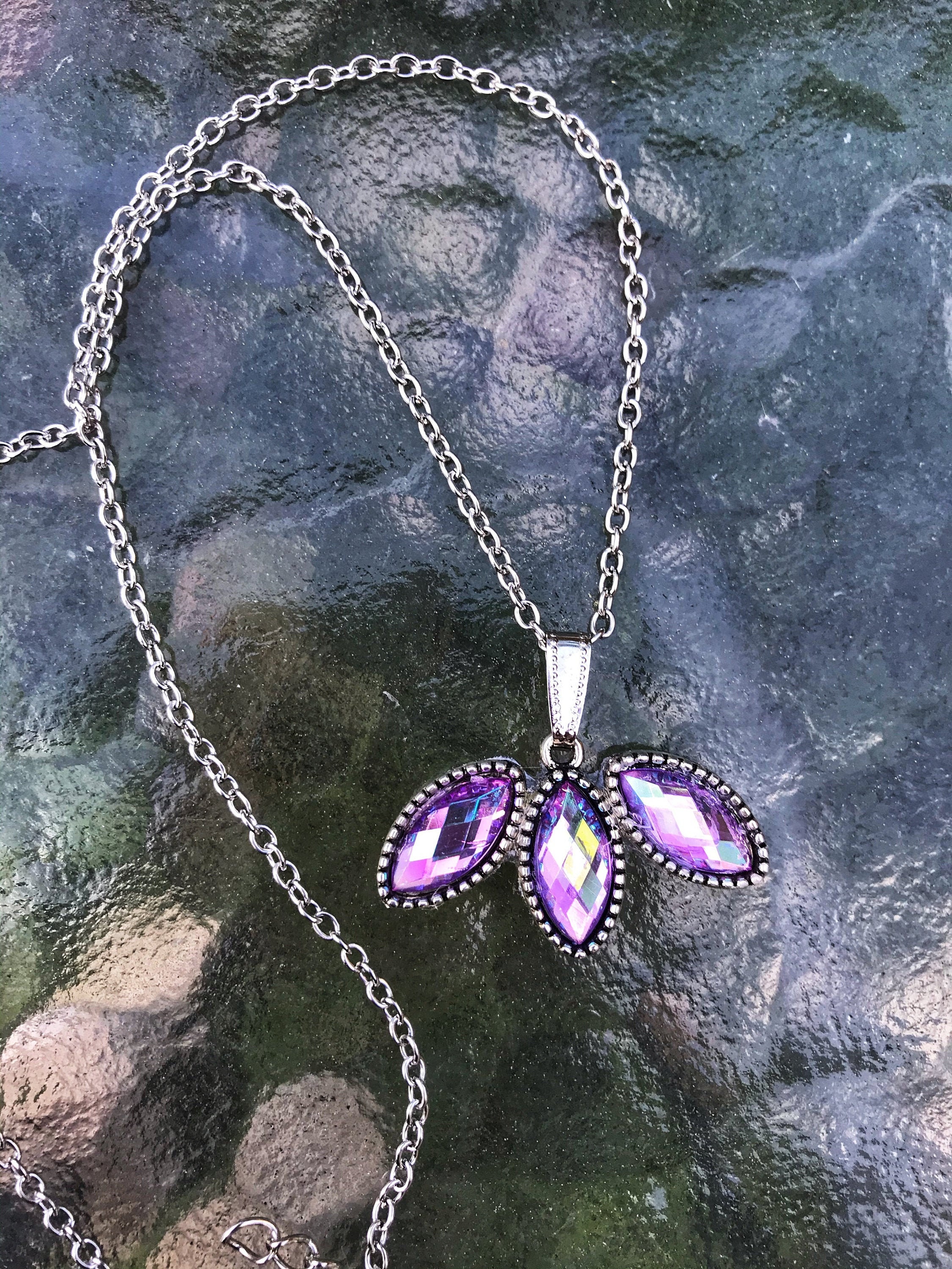 Set of 3 Delight Jewelry Melia Flower Pink Sparkle Crystal Charm Beads Set of 3 Delight Jewelry Melia Flower Pink Sparkle Crystal Charm Beads
