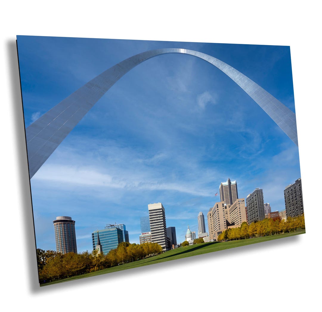 St. Louis Gateway Arch Print – City Skyline Photography Wall Art - Etsy