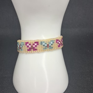 Y2k Vibes Butterfly Bracelet, Butterfly Beaded Bracelet, Butterfly Bracelet, Friendship Bracelet, Butterfly Friendship Bracelet, Bead-Weaved