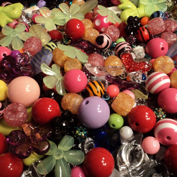 SALE! - BULK - Bead Mix - Approximately 2 pounds of beads - Shipped Priority Mail