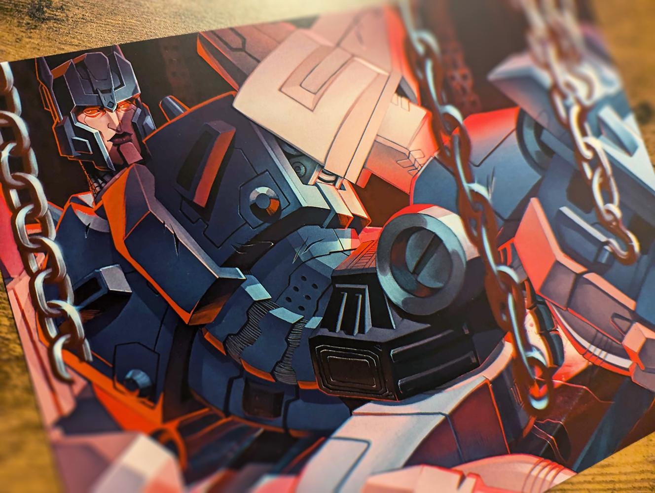 Transformers IDW Overlord Art Print - Etsy