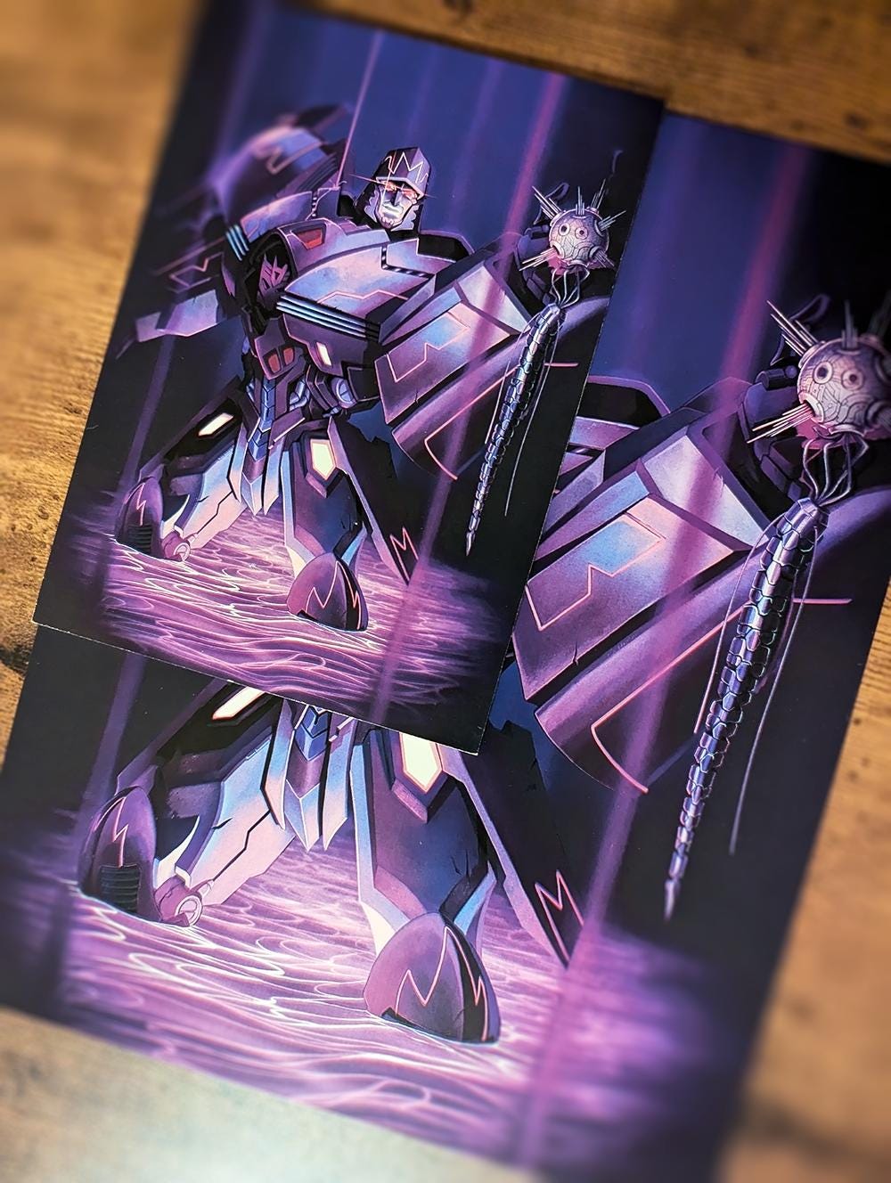 Transformers IDW Megatron Art Print - Etsy