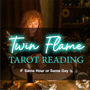 Zwillingsflamme Tarot-Lesung, Spirituelle Seelenverwandte Lesen, Beziehung Liebe Lesen, Liebe Lesen, Intuitive Lesen, Ratschläge, Selbe Stunde oder Tag