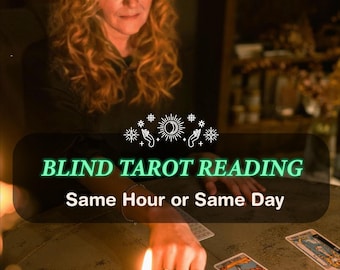 Lectura de Tarot a ciegas, sin preguntas, Percepciones psíquicas detalladas, Guía espiritual, Lectura de Tarot intuitiva y precisa, Lectura en profundidad