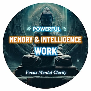 Memory & Intelligence Work | Sharp Your Focus and Clarity | Learning, Insight and Cognitive Exercise | Printable PDF Guide