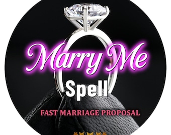 Marry Me Spell Casting, snel huwelijksaanzoekritueel, krachtige toewijding - liefdesenergie, magie, relatie Union Spell, hetzelfde uur of dezelfde dag