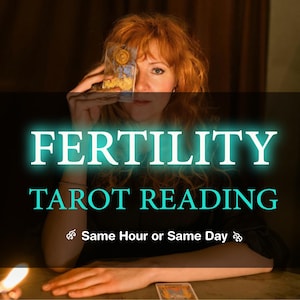 Fruchtbarkeits-Tarot-Lesung, Schwangerschaftslesung, Genaue Empfängnisvorhersage, Geschlecht Enthüllen - Lesen, Spiritueller Rat, Gleiche Stunde oder Tag lesen