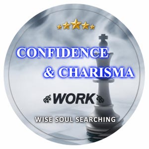 Confidence & Charisma Work | Boost Self-Esteem, Personal Magnetism | Positive Affirmation and Inner Strength Growth | Printable PDF Guide