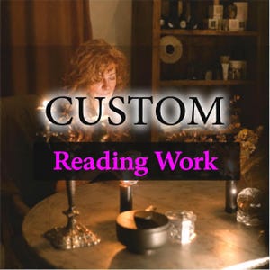 Custom Work or Intiutive Reading | Life Balance, Personalized Working | Printable PDF Guide