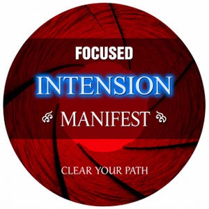 Focused Intention | Clear Your Path, Clarity, Purpose Positive Alignment | Printable PDF Guide
