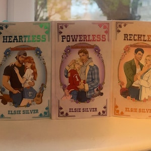 Chestnut Springs-seriens ombindning med sprutade kanter