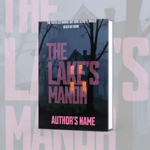 Horror, Thriller and Mystery Book Covers, Premade Thriller Book Cover Design, Mystery Cover, Digital Book Cover, Book Cover Designs