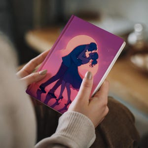 Capa de e-book de romance pré-fabricada: arte de livro personalizável (download digital)