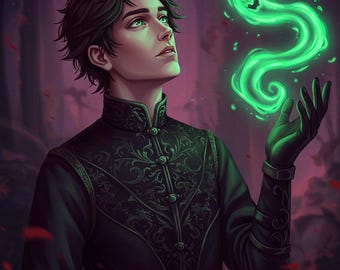 Individuell angefertigte Fantasy Illustration: Rollenspiel Portrait, Digital Art (Digitaler Download)
