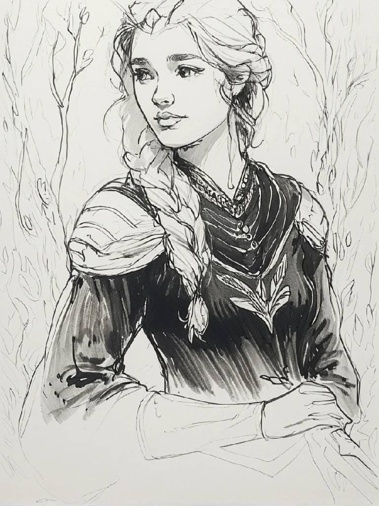 Custom Character Illustration: Digital Art Commission for Authors ...