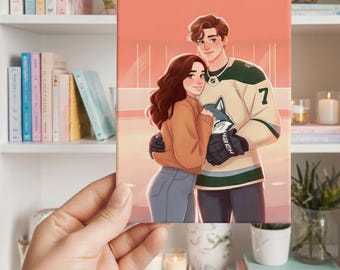 Custom Book Character Illustration, Personalized Fan Art (Digital)