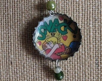 Archie & Betty Bottle Cap Necklace