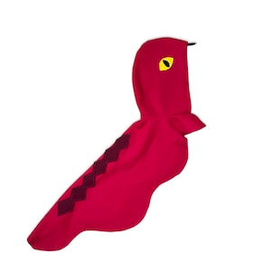 Kids Red Snake Cape, Halloween Costume or Dress Up Cape