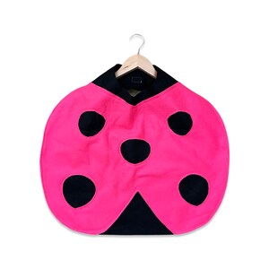 Ladybug Cape, Kids Halloween Costume or Dress Up Cape image 2