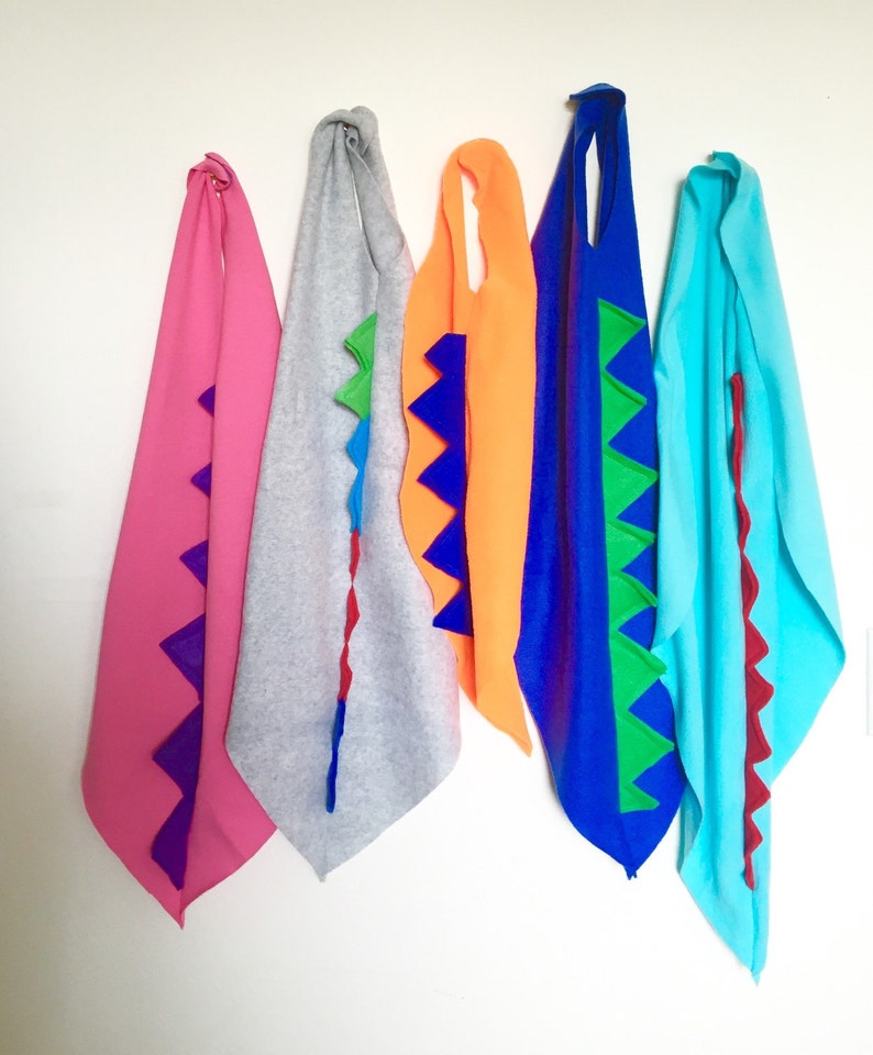 Custom Dinosaur Cape Halloween Costume or Dress Up Cape for all ages