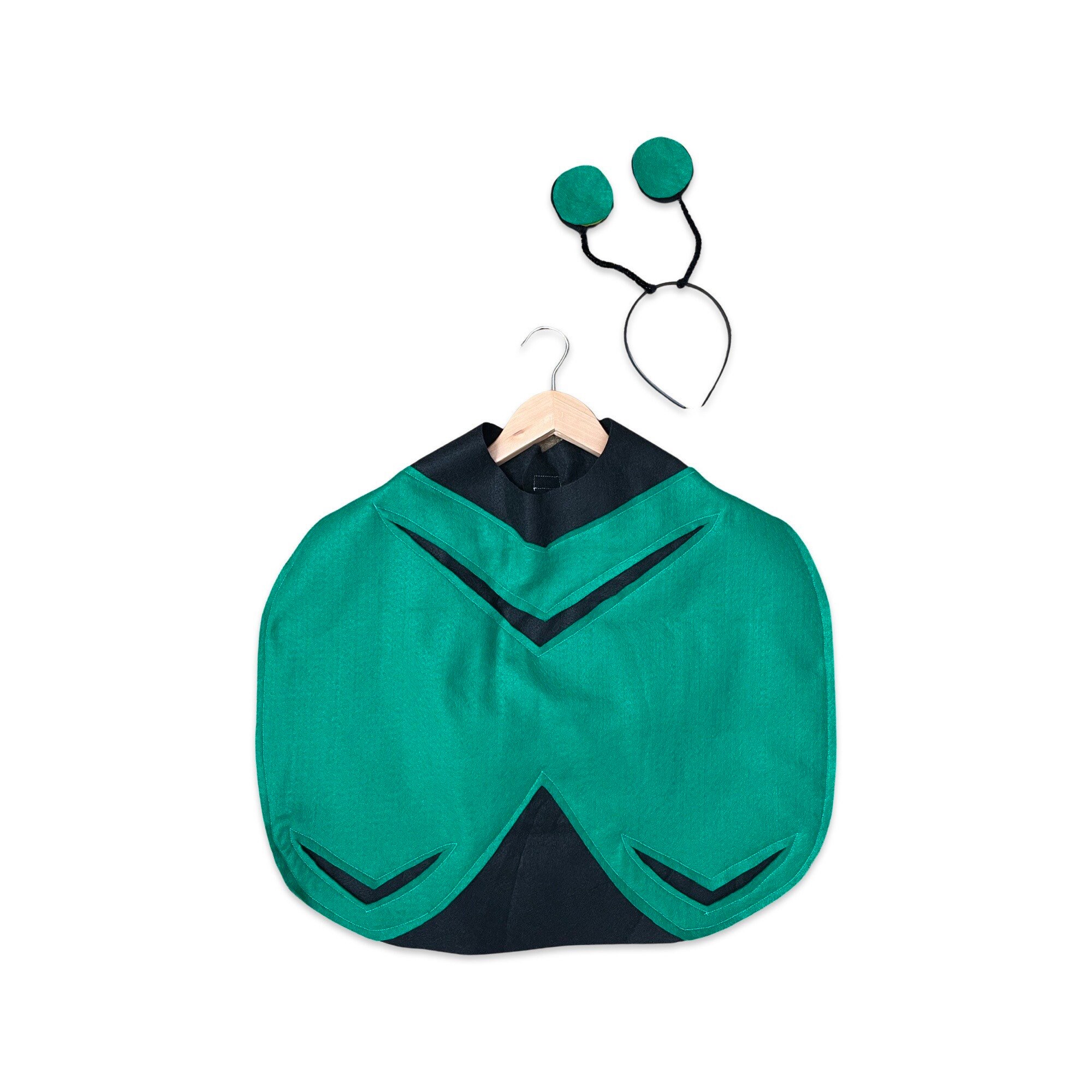 Green Beetle Cape, Kids Halloween Costume, Dress up Cape - Etsy