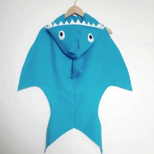 Blue Shark Cape Halloween Costume or Dress up Cape | Etsy