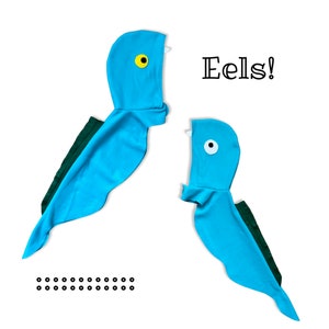 Eel Cape, Electric Eel Cape, Halloween Costume or Dress Up Cape