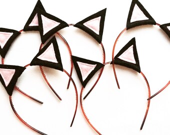 Cat Ears Headband Pack Photo Booth Props - Etsy