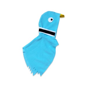 Pigeon Cape, Kids Halloween Bird Costume, Blue Pigeon Costume image 1