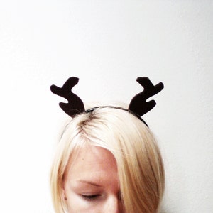 Deer Antlers Headband, Reindeer Headband
