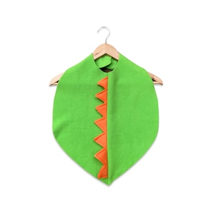 Grünes Dinosaurier Cape für Kinder, Halloween-Kostüm für Kleinkinder