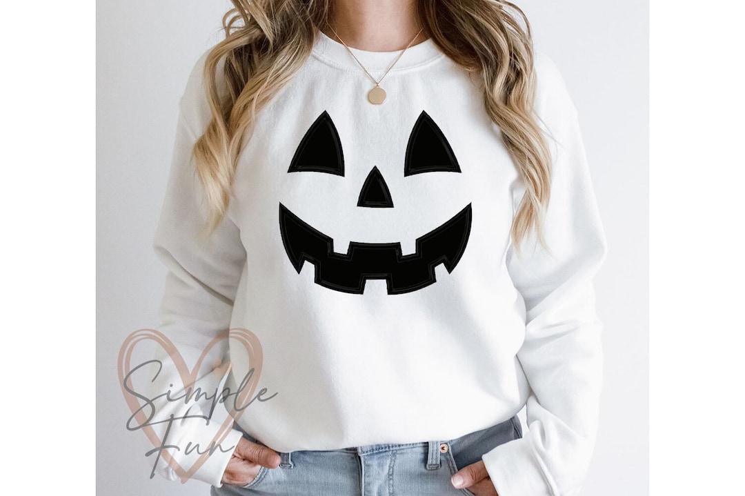 Jack O Lantern Applique Embroidery Halloween Machine File Design ...