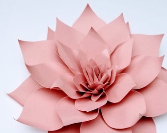 Dahlia TEMPLATE SVG  (Digital file only)