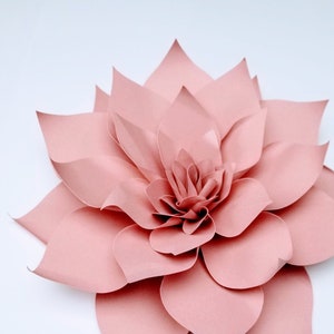 Dahlia TEMPLATE SVG  (Digital file only)