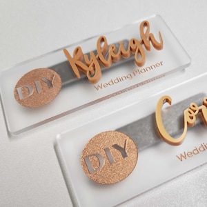 FROST Badge with Magnet in Raised Lettering
