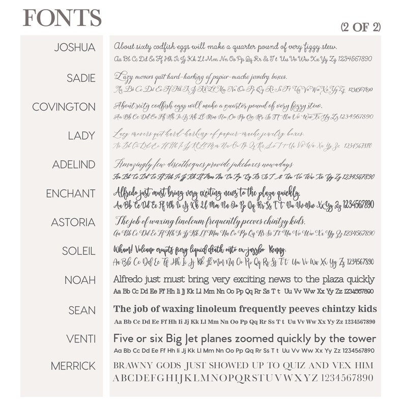 Font Proof image 3