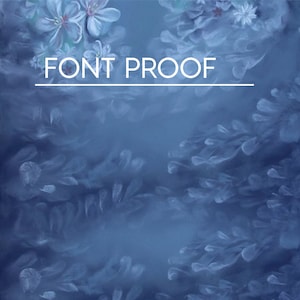 Font Proof image 1