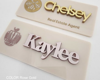 New! OYSTER Badge with Magnet in Raised Lettering