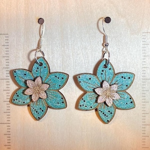 Handmade Flower Earrings
