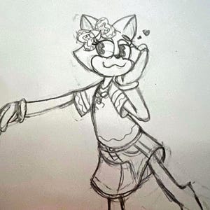 Custom Toon Sketches || Toontown | Approx. 4x6 Inches | Hand Drawn