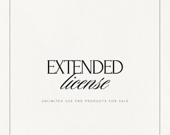 Graphics Extended License, Unlimited Commercial Use